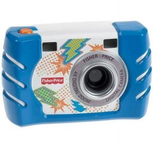NIB Fisher Price Kid-Tough Digital Camera w/ Built-in Memory & Zoom Blue | W149